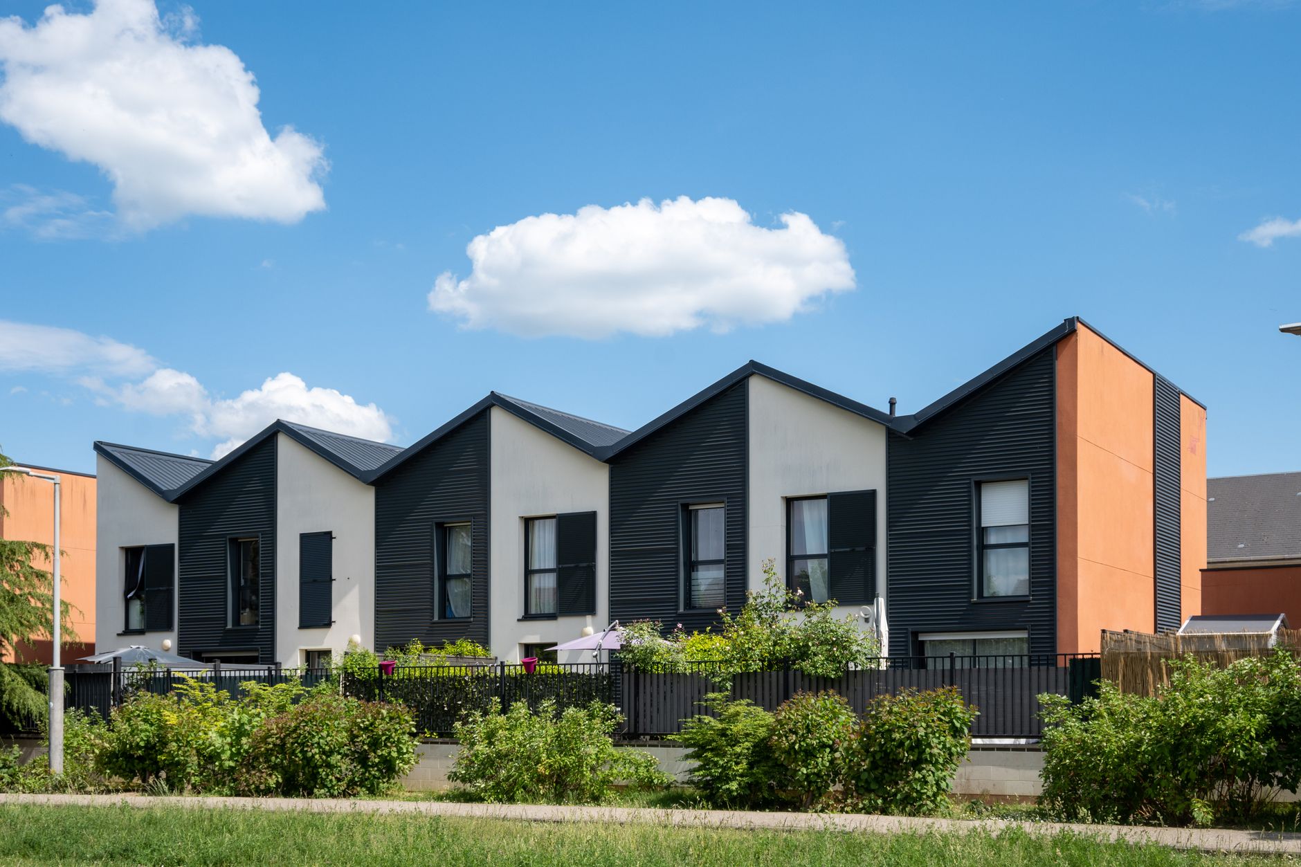 Townhomes exterior alternate view