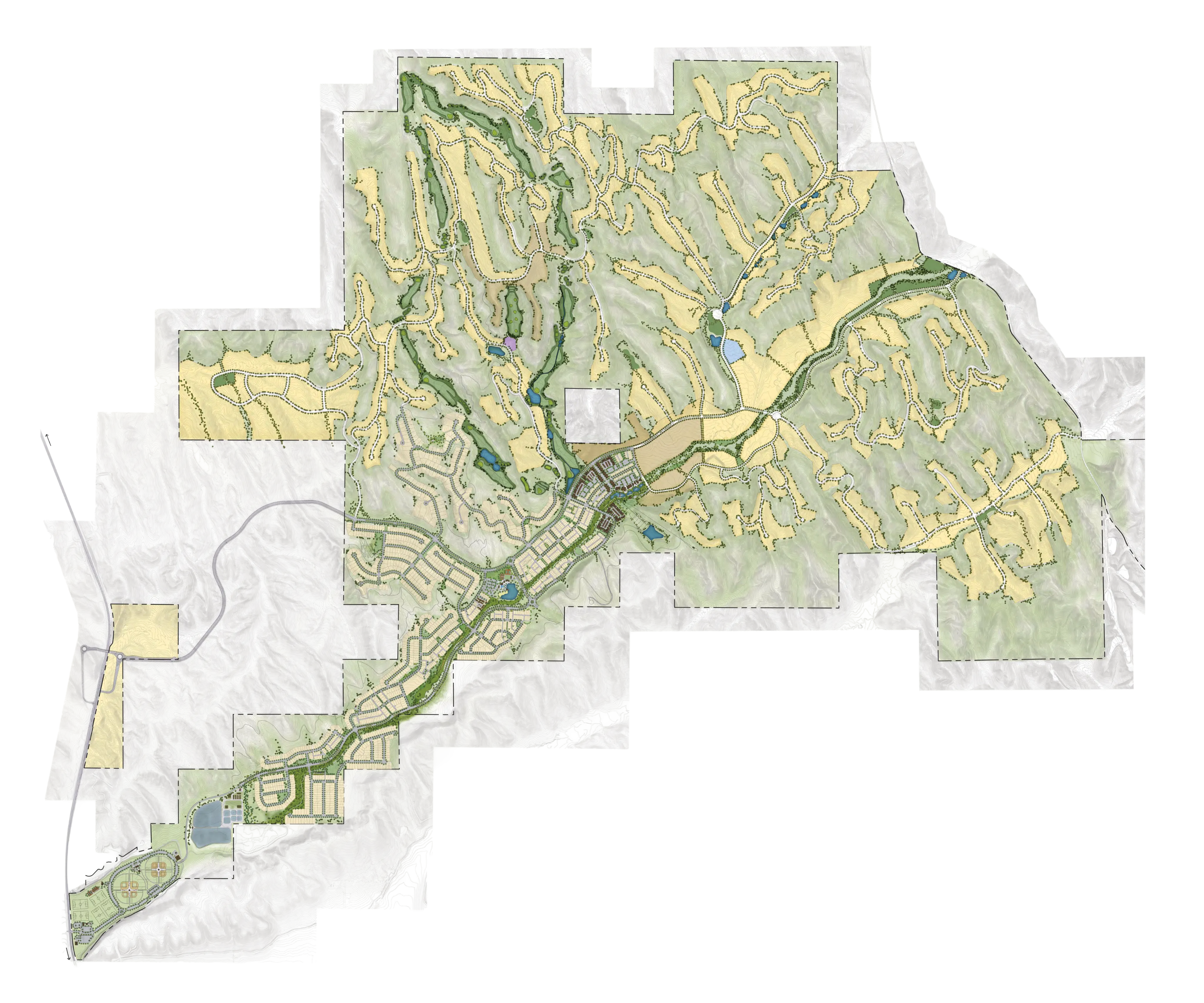 Valnova neighborhood map