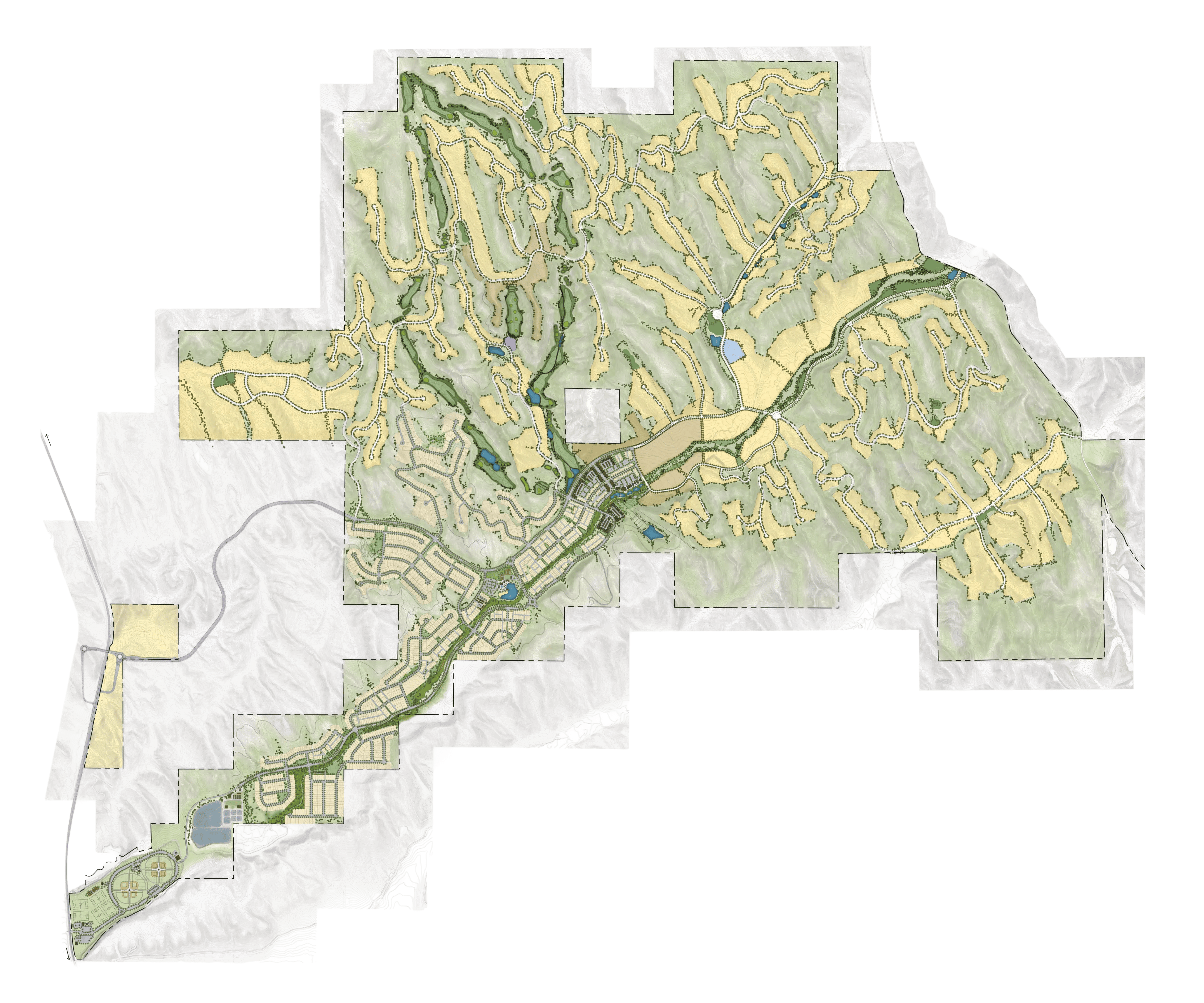 Valnova neighborhood map